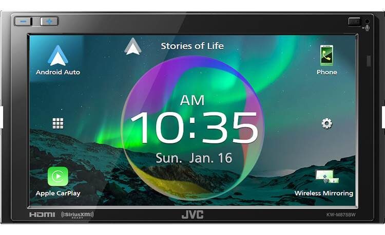 jvc kw m875bw product photo.