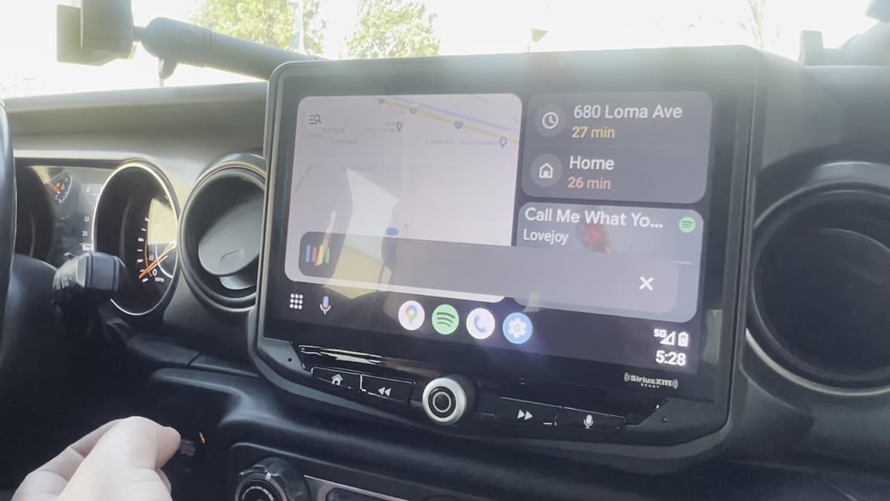 Audio MotorSports install of a Stinger HEIGH10 in a Jeep Wrangler.
